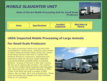 Tablet Screenshot of mobileslaughter.com